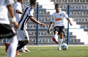 Igor Marques no jogo contra o Atlético-MG, pelo Brasileirão Sub-20