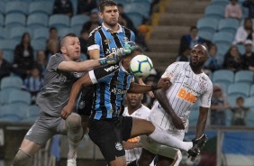 Manoel durante jogo contra o Grêmio, pelo Campeonato Brasileiro