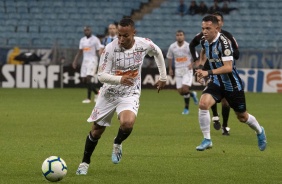 Menino Janderson durante jogo contra o Grmio, pelo Campeonato Brasileiro