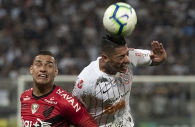 Ralf durante partida contra o Athletico-PR, pelo Brasileiro, na Arena Corinthians