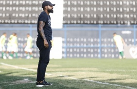 Coelho durante jogo contra o Guarani pelo Campeonato Paulista Sub-20