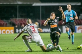 Janderson durante Majestoso deste domingo, no Morumbi, pelo Brasileirão