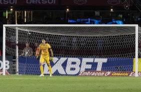 Cássio durante derrota para o São Paulo, pelo Brasileirão, no Morumbi