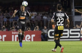 Gabriel durante derrota para o São Paulo, pelo Brasileirão, no Morumbi