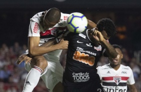 Gil durante derrota para o São Paulo, pelo Brasileirão, no Morumbi
