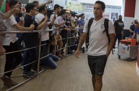 Jadson chega ao Morumbi para jogo contra o São Paulo, pelo Campeonato Brasileiro
