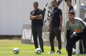 Carille, Cuca e Caque iniciam preparao para duelo contra o Gois