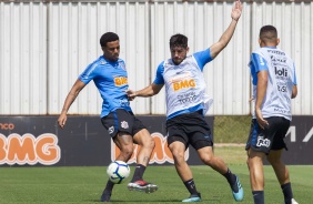 Gustavo e Bruno Mndez iniciam preparao para duelo contra o Gois