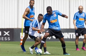 João, Janderson e Marllon iniciam preparação para duelo contra o Goiás