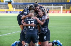 Jogadoras do Corinthians Feminino estrearam com vitria, pela Libertadores Feminina