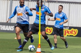 Michel, Marllon e Ramiro iniciam preparao para duelo contra o Gois