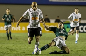Régis durante o jogo do Corinthians contra o Goiás