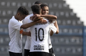 Gabriel durante o jogo contra o Botafogo, pelo Brasileiro Sub-20