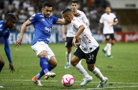 Garoto Janderson durante derrota para o Cruzeiro, pelo Campeonato Brasileiro, na Arena Corinthians