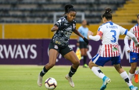 Maiara durante jogo contra o Libertad/Limpeo pela Libertadores Feminina 2019