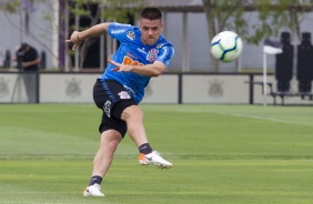 Ramiro no treinamento desta terça-feira no CT Joaquim Grava