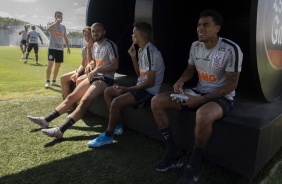 Corinthians faz treinamento desta quarta-feira no CT Joaquim Grava