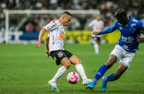 Janderson no jogo contra o Cruzeiro, pelo Brasileiro, na Arena Corinthians