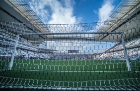 Arena Corinthians prestes a receber o clssico contra o Santos, pelo Campeonato Brasileiro