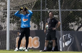 Cssio durante ltimo treino antes do jogo contra o Santos, pelo Campeonato Brasileiro