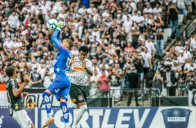 Gil durante clssico contra o Santos, na Arena Corinthians