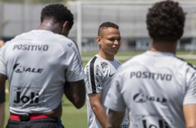 Janderson durante ltimo treino antes do jogo contra o Santos, pelo Campeonato Brasileiro