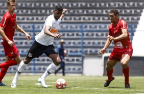 Natham em partida contra o Ituano pelo Campeonato Paulista Sub-20