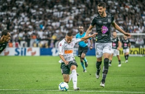 Janderson durante clssico contra o Santos, na Arena Corinthians