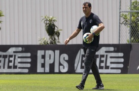 Carille no ltimo treino antes do duelo contra o Flamengo, pelo Brasileiro