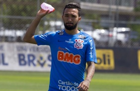 Clayson no ltimo treino antes do duelo contra o Flamengo, pelo Brasileiro