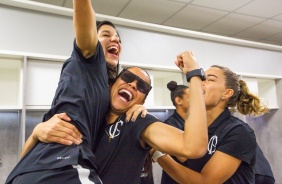 Elenco feminino venceu o So Paulo pelo placar mnimo no primeiro jogo da final