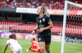 Giovanna Crivelari durante final contra o São Paulo, pelo Campeonato Paulista Feminino