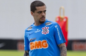 Lateral Fagner no ltimo treino antes do duelo contra o Flamengo, pelo Brasileiro