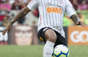 Michel Macedo durante jogo contra o Flamengo, no Maracan, pelo Brasileiro