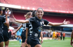 Millene durante final contra o So Paulo, pelo Campeonato Paulista Feminino