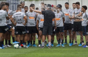 Anselmo e elenco alvinegro finalizam atividades para enfrentar o Fortaleza, pelo Brasileiro