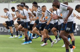 Atletas do Corinthians termina preparação para enfrentar o Fortaleza, pelo Brasileirão 2019