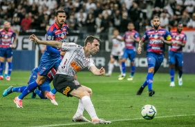 Boselli durante partida contra o Fortaleza, pelo Brasileiro, na Arena Corinthians