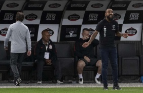 Dyego Coelho no jogo contra o Fortaleza, pelo Campeonato Brasileiro, na Arena Corinthians