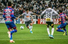 Urso marcou o outro gol corinthiano contra o Fortaleza, pelo Brasileiro