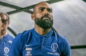 Dyego Coelho durante Dérbi, contra o Palmeiras, no Pacaembu