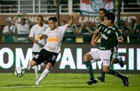 Ramiro durante Drbi, contra o Palmeiras, no Pacaembu