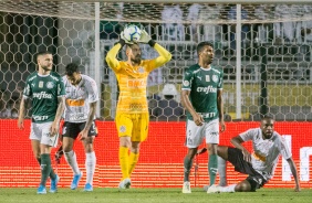 Walter durante Drbi, contra o Palmeiras, no Pacaembu