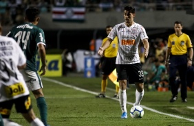 Avelar durante o Dérbi deste sábado, no Pacaembu
