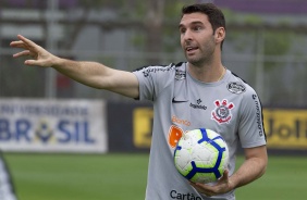 Boselli no ltimo treino antes do jogo contra o Palmeiras