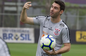 Mauro Boselli no ltimo treino antes do jogo contra o Palmeiras