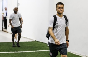 Ramiro chega ao Pacaembu para jogo contra o Palmeiras, pelo Brasileirão
