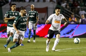 Ramiro durante o Dérbi deste sábado, no Pacaembu
