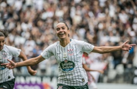 Juliete na final do Campeonato Paulista Feminino, na Arena Corinthians