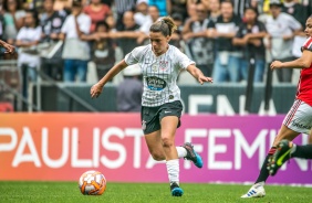 Tamires durante final do Campeonato Paulista Feminino, contra o So Paulo, na Arena Corinthians